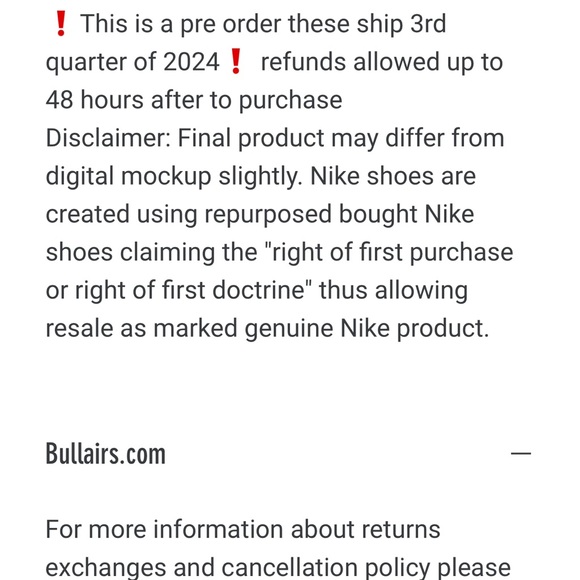Nike ‘Bull Mags’ Back to the Future Light Up Sneakers Size 11 PREORDER CONFIRMED - Picture 3 of 5